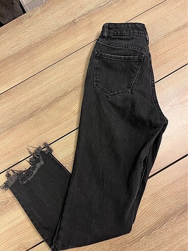 Bershka Bershka Siyah Kadın Kot Pantolon
