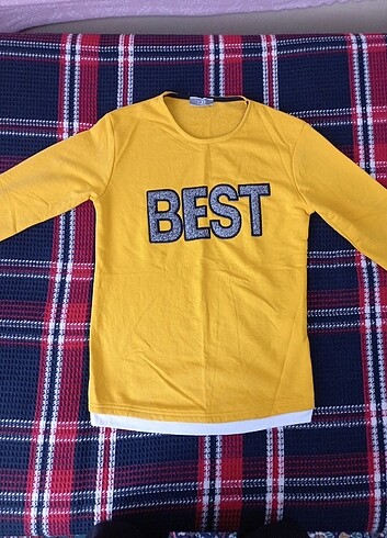 l/xl Beden sarı Renk Sweat kazak