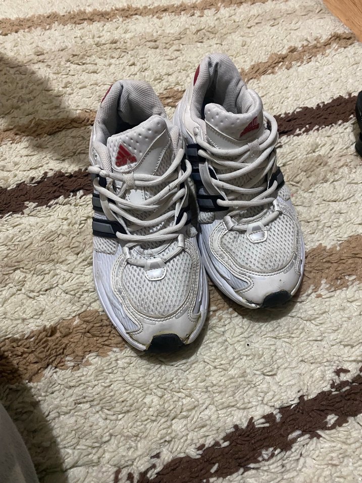 Erkek Beyaz Spor Ayakkabı Bağcıklı Düz Taban - Görsel 2