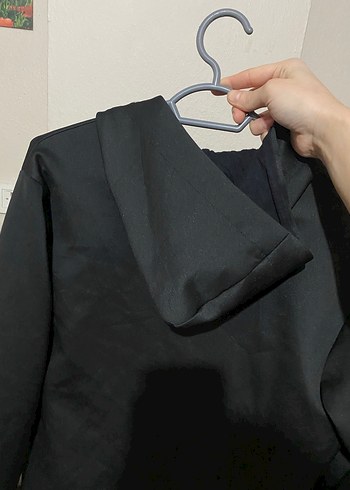 Siyah Fermuarlı Erkek Polar Ceket - Görsel 4