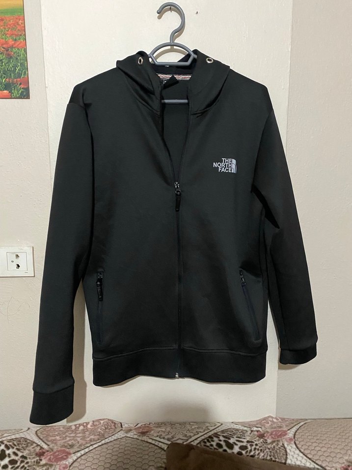 Siyah Fermuarlı Erkek Polar Ceket - Görsel 2