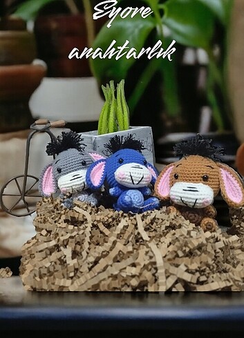  Beden Eeyore anahtarlık