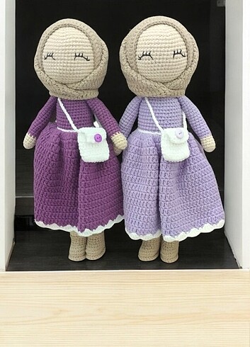 Amigurumi tesettürlü bebek 