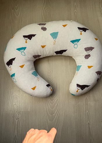 Desenli Pastel Emzirme ve Hamile Yastığı - Görsel 4