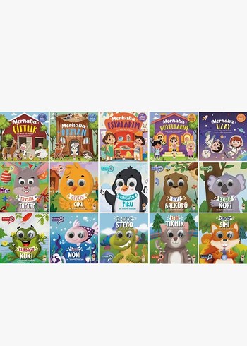 Çocuklar için Hayvan Temalı Kitap Seti - Görsel 2