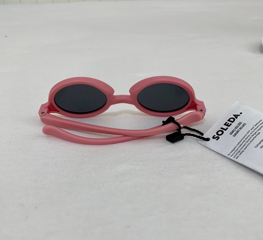Soleda Pembe Çocuk Güneş Gözlüğü - Görsel 5