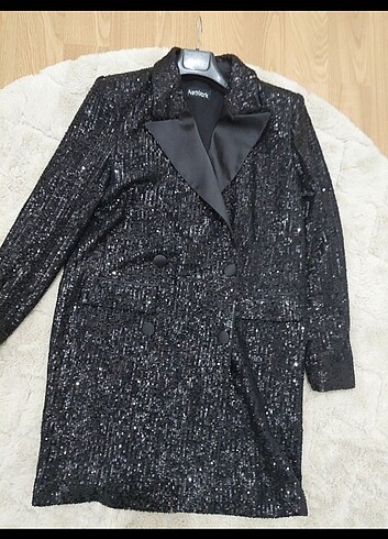 m Beden Network Siyah Blazer Ceket