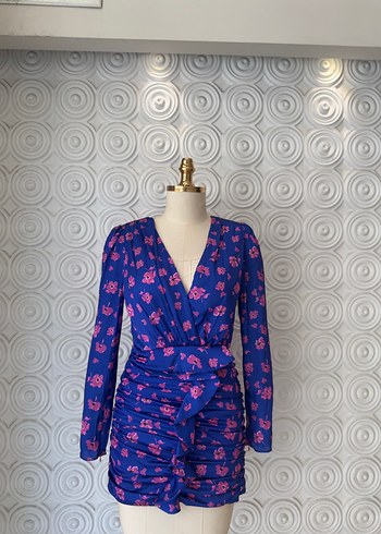 Yazlık şık mini elbise - Görsel 3