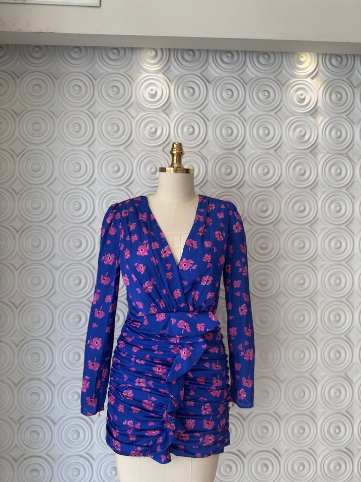 Yazlık şık mini elbise - Görsel 3