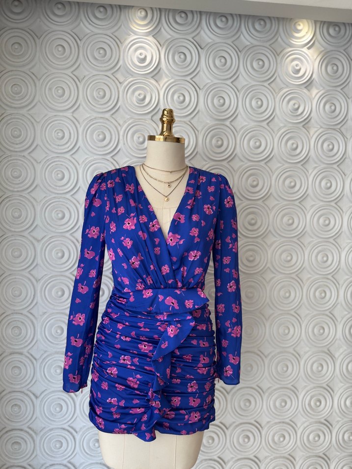 Yazlık şık mini elbise - Görsel 2