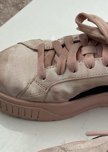 38 Beden pembe Renk PUMA Pembe Platform Topuklu Kadın Spor Ayakkabı