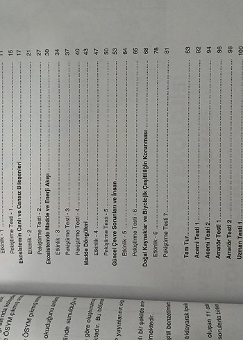  10. Sınıf Biyoloji 3. Fasikül Kitabı