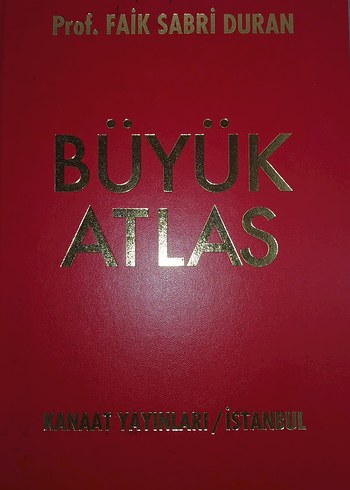 Büyük Atlas - Prof. Faik Sabri Duran