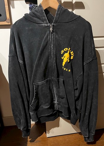 Diğer Youngla Golds Gym Fermuarli Sweatshirt