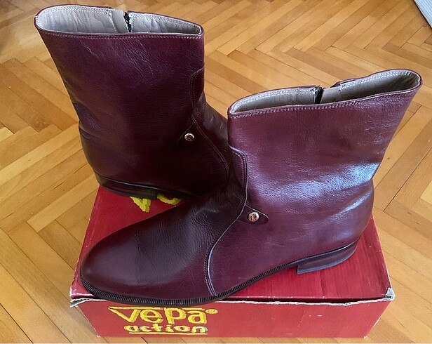 Diğer ERKEK DERİ BOT KÖSELE - VEPA MARKA