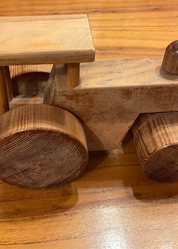 AHŞAP TRAKTÖR-24cm - Görsel 4