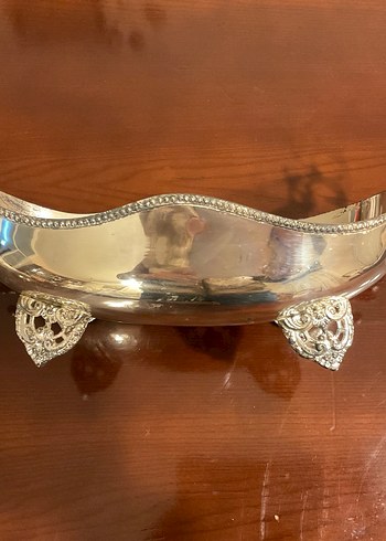 ALMAN GÜMÜŞÜ ŞEKERLİK ve 3 ÇİÇEKLİ VAZO - Görsel 4