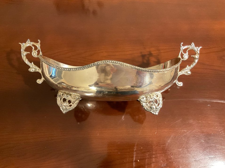 ALMAN GÜMÜŞÜ ŞEKERLİK ve 3 ÇİÇEKLİ VAZO - Görsel 4