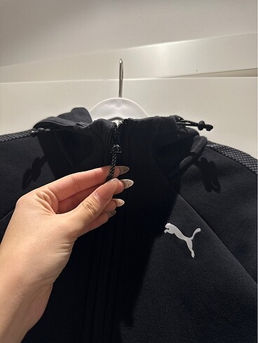 xs Beden siyah Renk Puma eşofman üstü