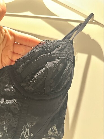 xs Beden siyah Renk H&M crop