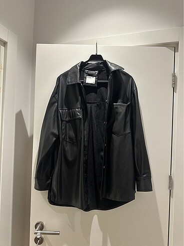Bershka deri ceket