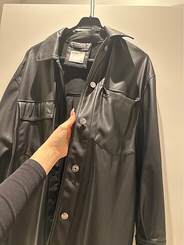 Bershka Bershka deri ceket
