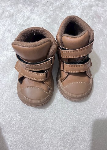 Kahverengi Erkek Çocuk Cırt Cırtlı Bot - Görsel 2