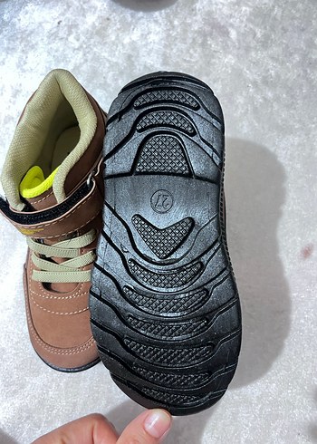 Erkek Çocuk Yılan Desenli Kahverengi Spor Ayakkabı - Görsel 3