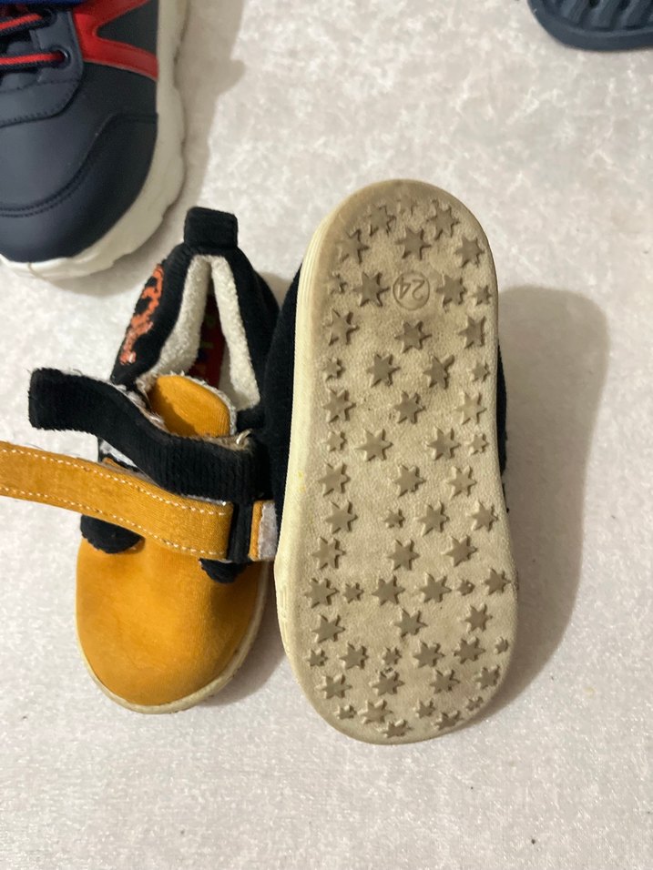 Erkek Bebek Sarı İlk Adım Ayakkabısı - Görsel 2