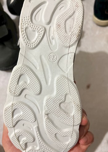 Renkli Erkek Çocuk Spor Ayakkabı Velcro - Görsel 3