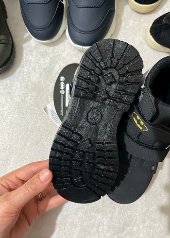 Kemerli Siyah Kamuflaj Erkek Çocuk Spor Ayakkabı - Görsel 2