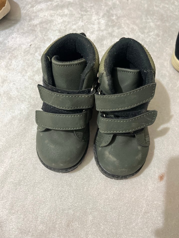 Gri Kamuflaj Desenli Erkek Çocuk Botları - Görsel 2