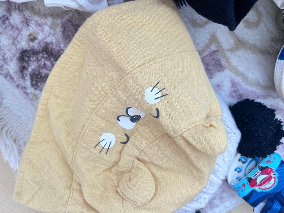 Sarı Nakışlı Fırfırlı Bohem Kedi Kıyafeti - Görsel 2