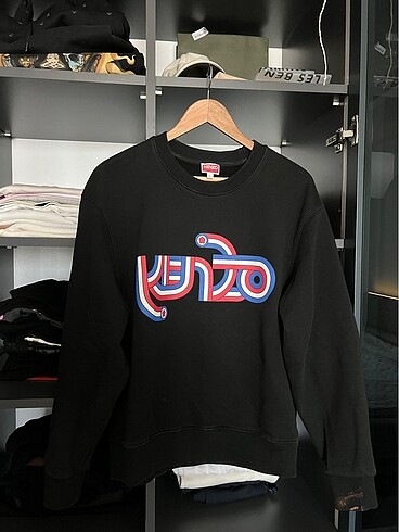 Kenzo sweatshirt orjinal siyah