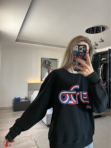 m Beden Kenzo sweatshirt orjinal siyah