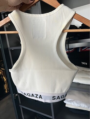 xs Beden Sagaza crop top orjinal
