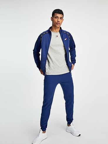l Beden Tommy Hilfiger Fermuarlı Eşofman Üstü