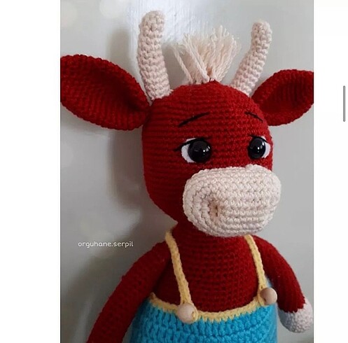  Beden Amigurumi Boğa