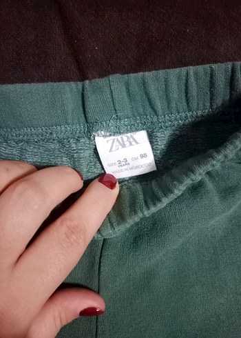 24-36 Ay Beden yeşil Renk Erkek Çocuk Yeşil Rahat Kesim alt eşofman