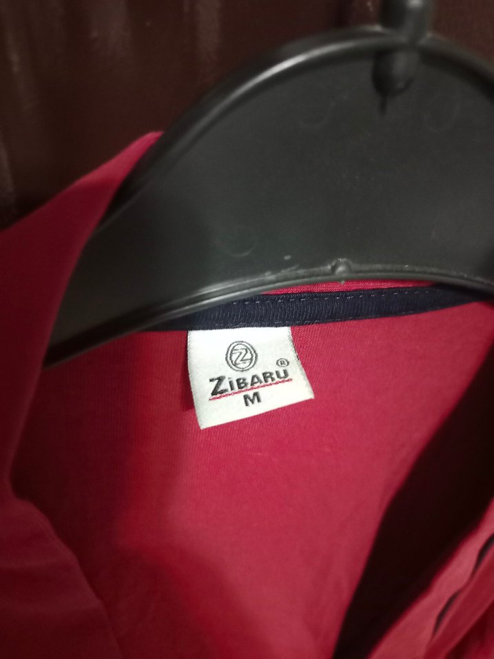 Bordo Uzun Kollu Salaş Midi erkek sabahlık - Görsel 5