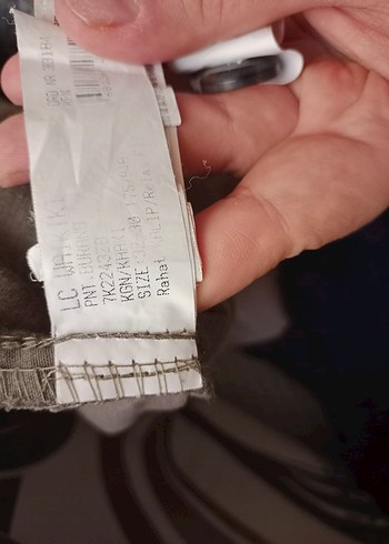 Bej Keten Erkek Pantolon Bel Detaylı - Görsel 7