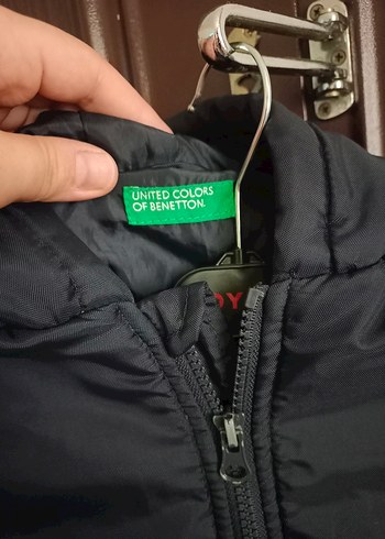 koyu lacivert Kapüşonlu Fermuarlı Erkek Çocuk Mont - Görsel 3