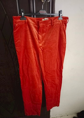 Turuncu Süet Kadın blazer ve pantolon takım 2 li fiyat - Görsel 12