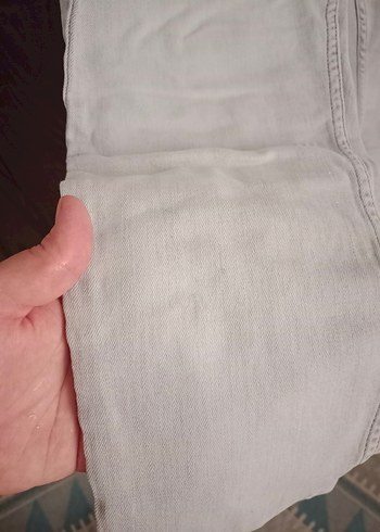 Gri Erkek Denim Pantolon - Görsel 3