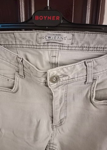 Gri Erkek Denim Pantolon - Görsel 2