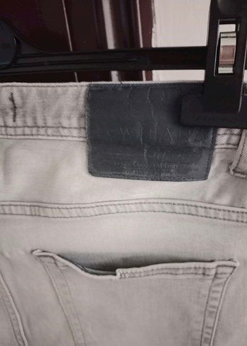 Gri Erkek Denim Pantolon - Görsel 7