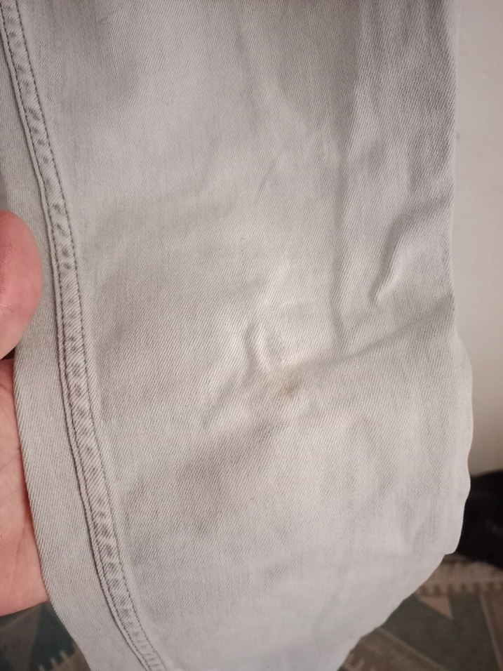 Gri Erkek Denim Pantolon - Görsel 4