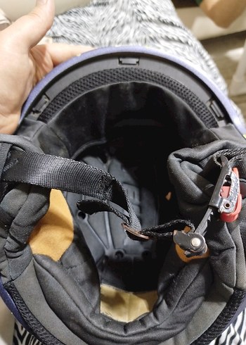 Gri Motosiklet Kaskı, Tokalı, Biker Stili - Görsel 5