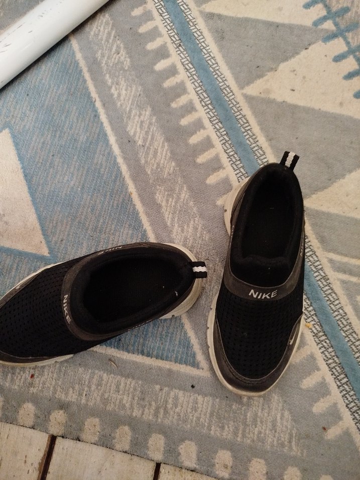 Siyah Gri Erkek Çocuk Spor Ayakkabı - Görsel 5