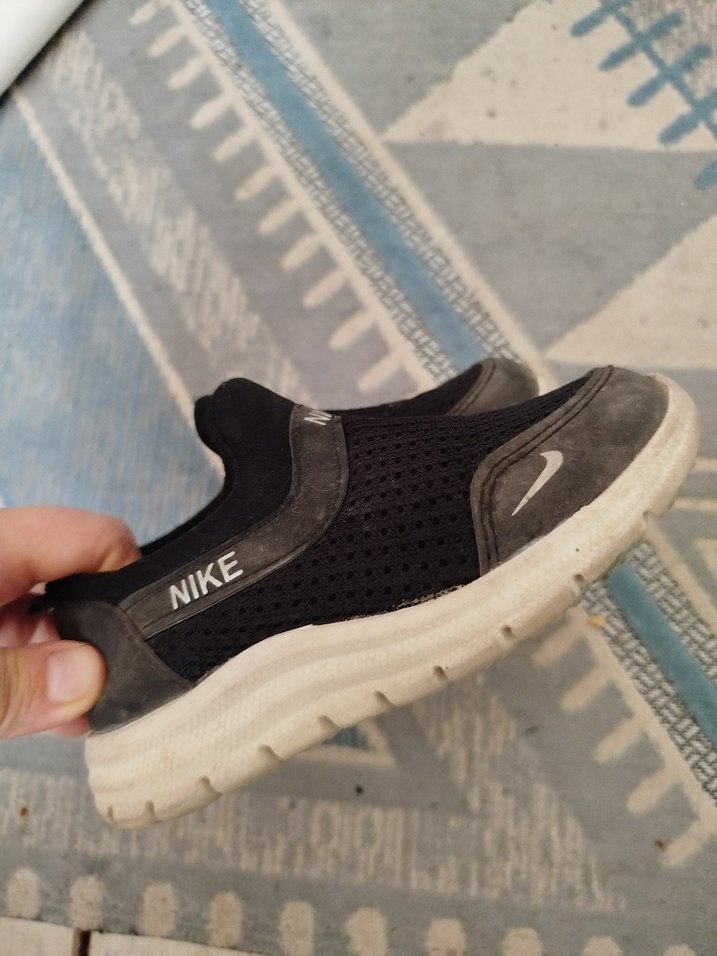 Siyah Gri Erkek Çocuk Spor Ayakkabı - Görsel 2